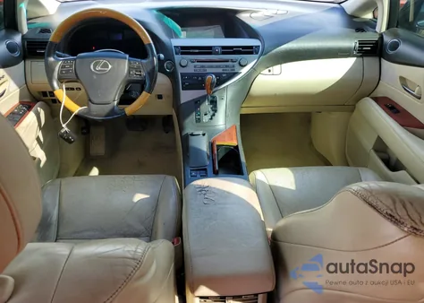 2012 Lexus Rx 350 z USA, uszkodzony, nr VIN 2T2ZK1BA6CC078608